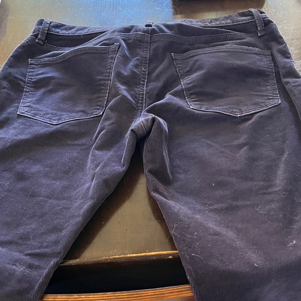 GAP Black Straight Leg Corduroy Pants - Picture 4 of 5